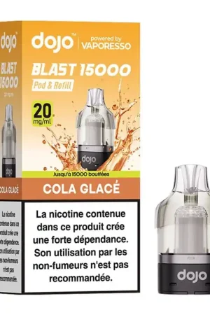 Acheter Direct Cartouche Dojo Blast 15K Cola Glacé - Vaporesso