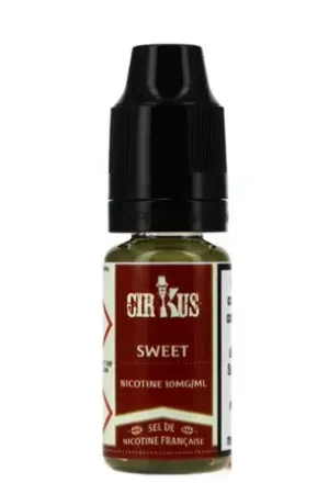 Dernier Modèle E-liquide CLASSIC SWEET SEL DE NICOTINE CIRKUS