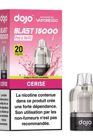 Cartouche Dojo Blast 15K Cerise - Vaporesso Haute Qualité