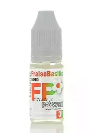 Soldes E-liquide FRAISE BASILIC 50/50 - FLAVOUR POWER