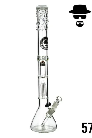 Offre Limitée BANG HEISENBERG BEAKER BUBBLE COLOR ARM PERC 7MM 57CM
