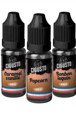 Bon Plan Pack DECOUVERTE GOURMAND 10 ml - Cigusto