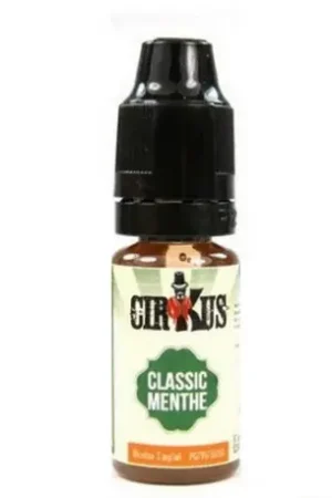 E-liquide CLASSIC MENTHE 50/50 CIRKUS Produit De Marque