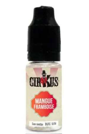 E-liquide MANGUE FRAMBOISE 50/50 CIRKUS Prix Promo