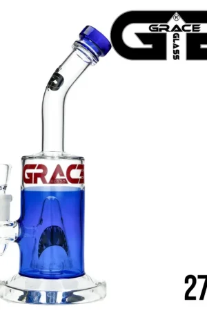 BANG EN VERRE GRACE GLASS SHARK ATTACK 27CM Dernière Chance