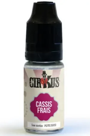 Super Prix E-liquide CASSIS FRAIS 50/50 CIRKUS