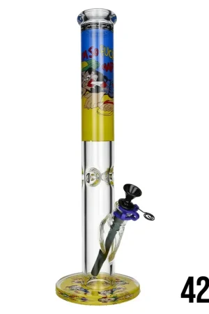 BANG EN VERRE DREAMLINER HAPPY RASTA 42CM Quantité Limitée