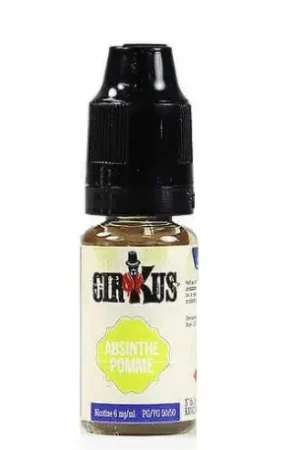 Meilleur Prix E-liquide ABSINTHE POMME 50/50 CIRKUS