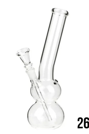 BANG EN VERRE CLEAR DOUBLE BUBBLE 26CM Meilleur Choix