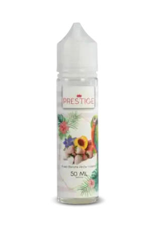 E Liquide FRAISE BLANCHE PECHE VIOLETTE 50 ml - Prestige Bon Marché
