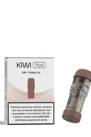 Cartouches pré-remplies Kiwi Dry Tobacco - Kiwi Vapor Populaire