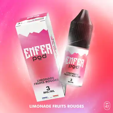 Certifié Limonade Fruits Rouges - Enfer Pod