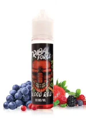 E-liquide BLOOD RED 50ML - TRIBAL FORCE Offre Limitée