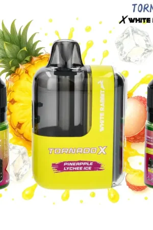 Offre Spéciale PUFF WHITE RABBIT TORNADO X PINEAPPLE LYCHEE 25000 PUFFS