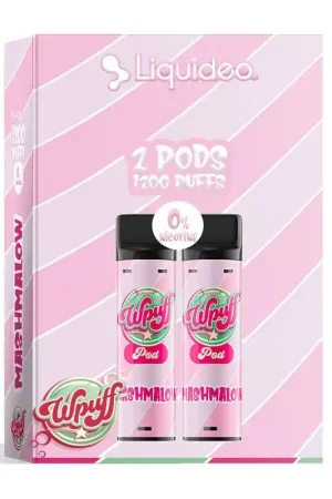 Wpuff 1800 2 Pods Mashmalow - Liquideo Offre Du Jour