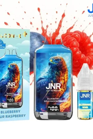 PUFF JNR FALCON-X PLUS BLUEBERRY SOUR RASPBERRY 20MG 28000 PUFFS Authentique