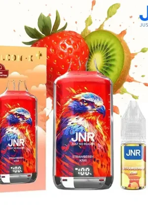 Expédié Aujourd’hui PUFF JNR FALCON-X PLUS STRAWBERRY KIWI 20MG 28000 PUFFS