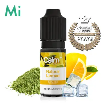 Pas Cher Natural Lemon CBD Calm + Minimal 10ml