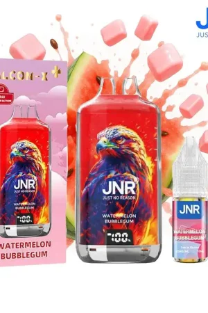 Livraison Gratuite PUFF JNR FALCON-X PLUS WATERMELON BUBBLEGUM 20MG 28000 PUFFS