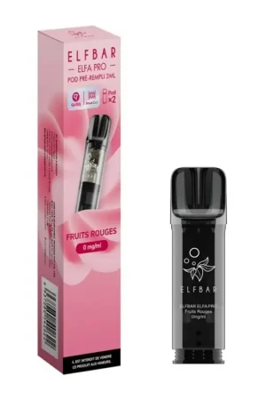 Bon Plan Cartouches Elfa Pro Fruits Rouges - Elfbar