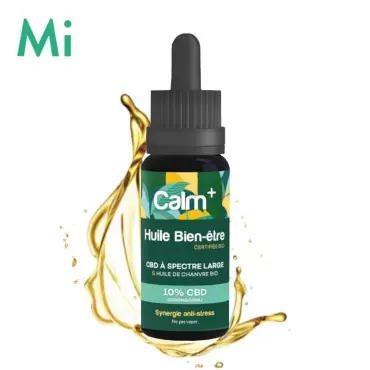 Huile CBD Bio Calm + Minimal 10ml Petit Prix