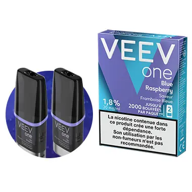 Capsules VEEV One Framboise Bleue - VEEV Vente Directe