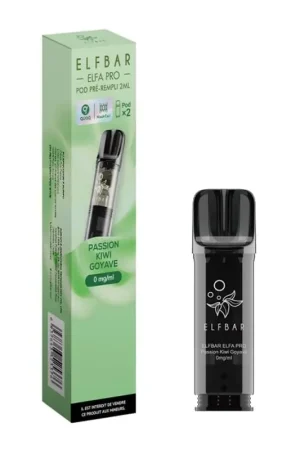 Soldes Cartouches Elfa Pro Passion Kiwi Goyave - Elfbar