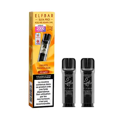 Acheter En Ligne Capsules Elfa Pro Fruits Tropicaux - Elfbar