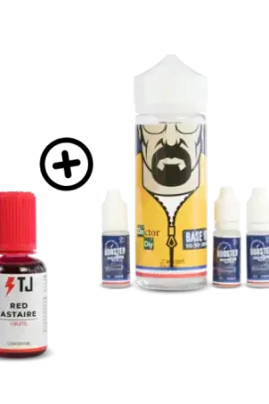 Pack DIY RED ASTAIRE 230 ml 50/50 Usine Directe