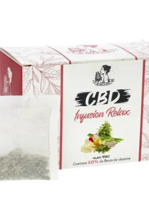 INFUSION CBD LES FLEURS DE JEANNE RELAX 20 SACHETS 36G Meilleur Choix
