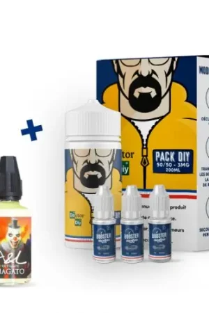 Pack DIY NAGATO 230 ml 50/50 Retour Gratuit