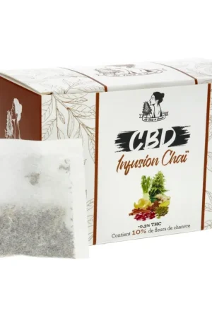 Nouveauté INFUSION CBD LES FLEURS DE JEANNE CHA\\u00cf 20 SACHETS 36G
