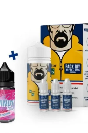 Pack DIY PONIENTE 230 ml 50/50 Commande En Gros