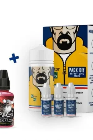 Quantité Limitée Pack DIY RAGNAROK GREEN 230 ml 50/50