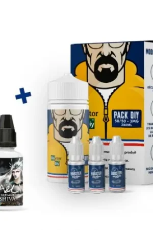 Pack DIY SHIVA 230 ml 50/50 Prix Choc
