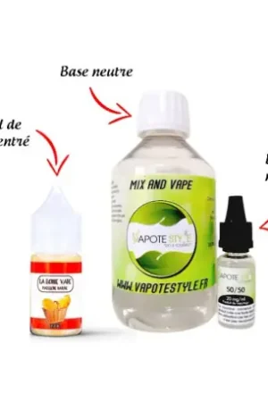 Quantité Limitée Pack Diy Madeleine Fraise la bonne vape 230 ml