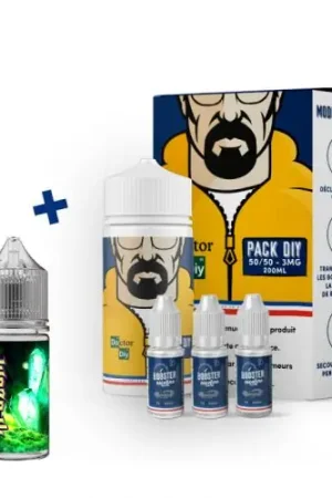 Pack DIY CASTER 230 ml 50/50 Vente Flash