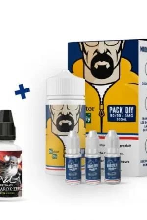 Pack DIY RAGNAROK ZERO GREEN 230 ml 50/50 Soldes