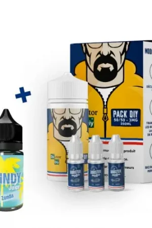 Solde Pack DIY ZONDA 230 ml 50/50