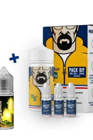 Expédié Aujourd’hui Pack DIY AMBER 230 ml 50/50