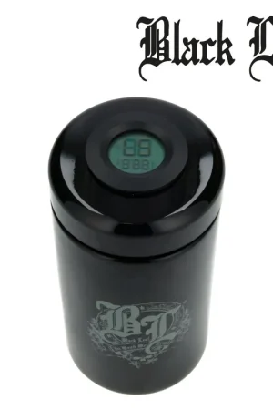 Offre Spéciale JARRE EN VERRE BLACK LEAF VIOLET 500ML AVEC INDICATEUR