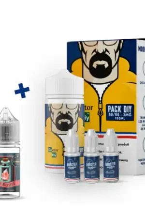 Expédition Rapide Pack DIY LE RUBIS 230 ml 50/50