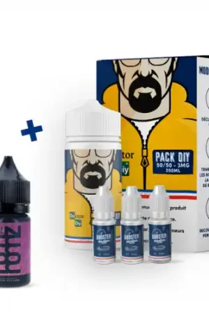 Pack DIY NUTTER CUSTARD 230 ml 50/50 Soldes