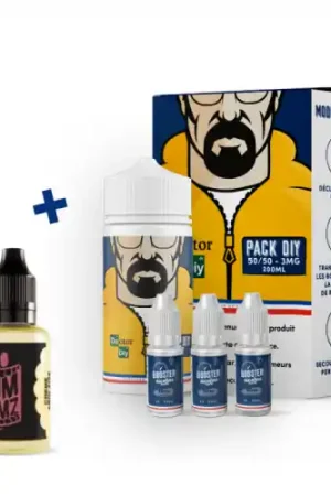 Nouvel Arrivage Pack DIY CREME ANGLAISE 230 ml 50/50