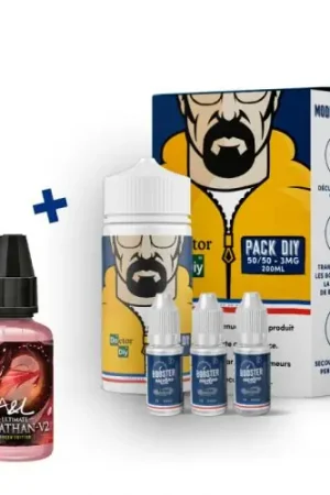 Super Prix Pack DIY LEVIATHAN V2 GREEN 230 ml 50/50