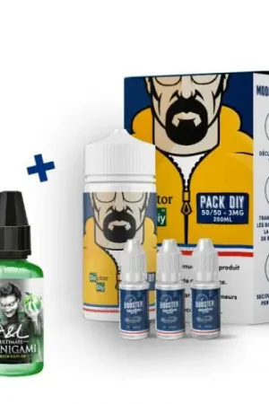 Pack DIY SHINIGAMI GREEN 230 ml 50/50 Quantité Limitée