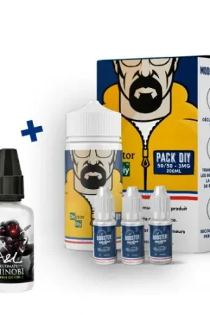 Pack DIY SHINOBI GREEN 230 ml 50/50 Petit Prix