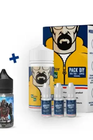 Pack DIY ETSU 230 ml 50/50 Satisfait Ou Remboursé