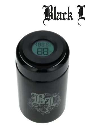 Commande En Gros JARRE EN VERRE BLACK LEAF VIOLET 200ML AVEC INDICATEUR