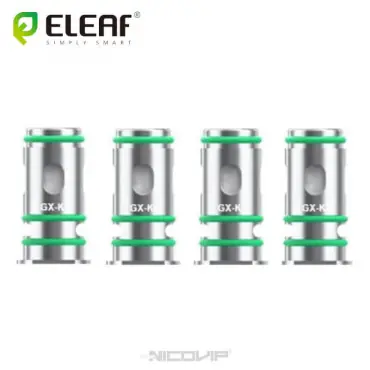 Pack 4 résistances GX-K Eleaf Produit De Marque